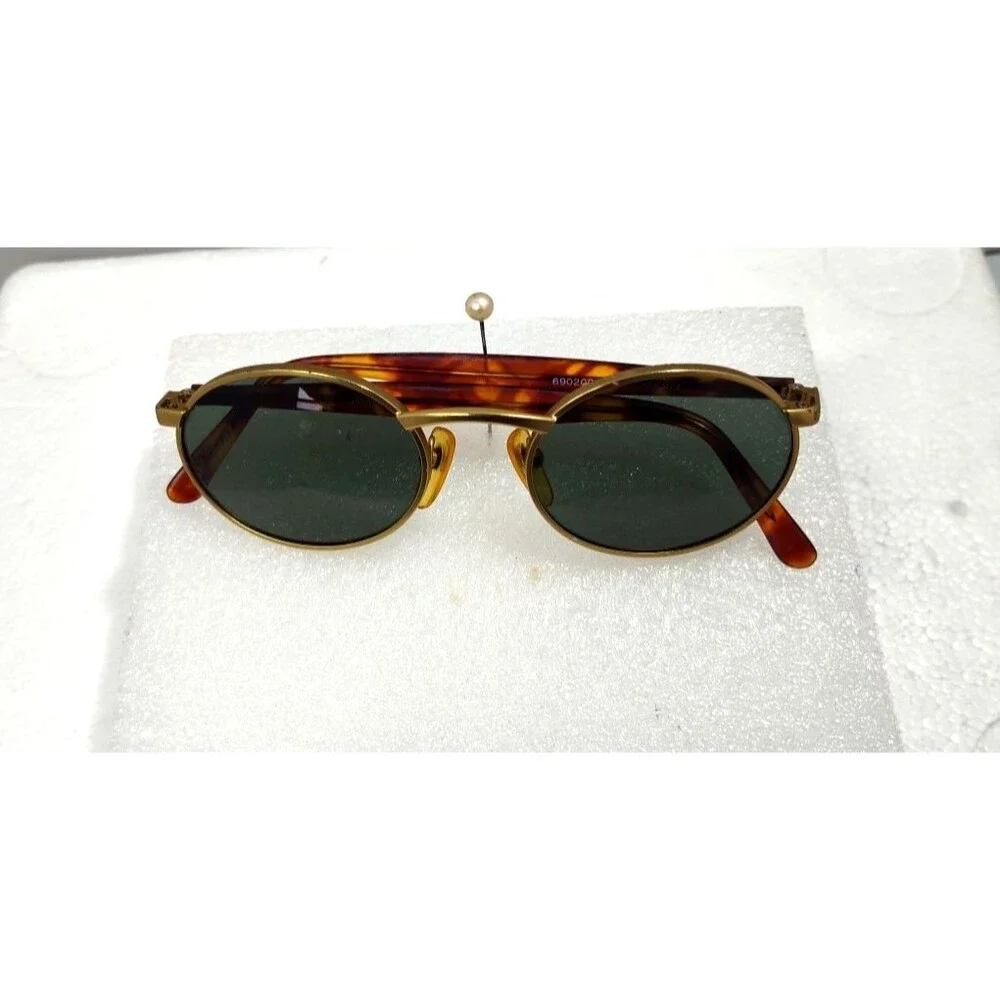Sun Gear SunGear Mens Oval Metal Frame Unisex Tortoise Sunglasses  50-25-140